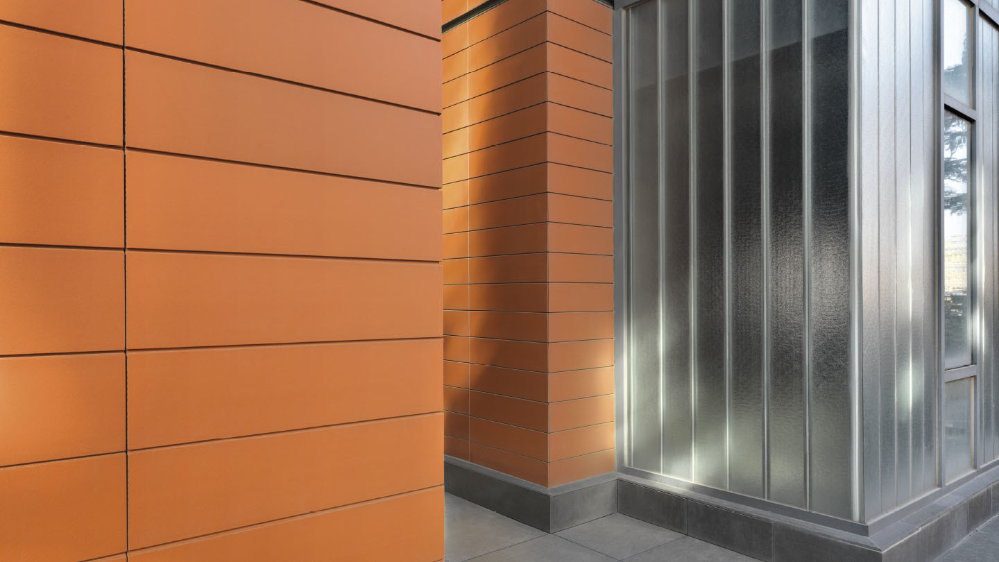 Keramische Fassade Keratwin: Detaillösungen